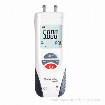 Digital Manometers, 2078H2O, LCD, DIF Function, Large Dual-LCD with Backlight